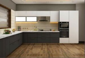 Sleek and Roomy kitchen
